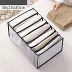Foldable Mesh Dress Organizer – Perfect Separation of Pants & Shirts