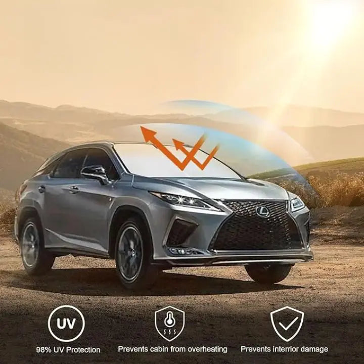 Foldable Windshield Cover – UV PRedection for Car