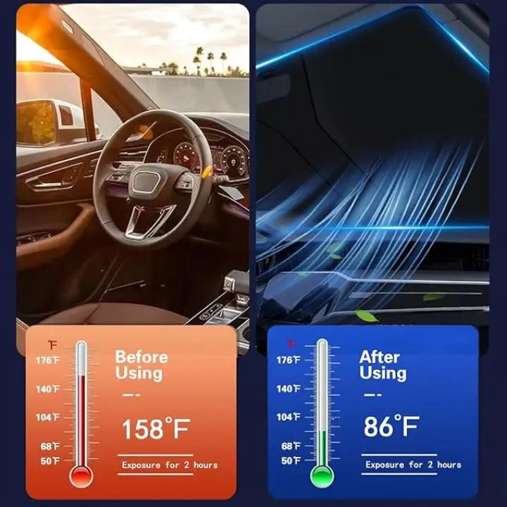 Foldable Windshield Cover – UV PRedection for Car