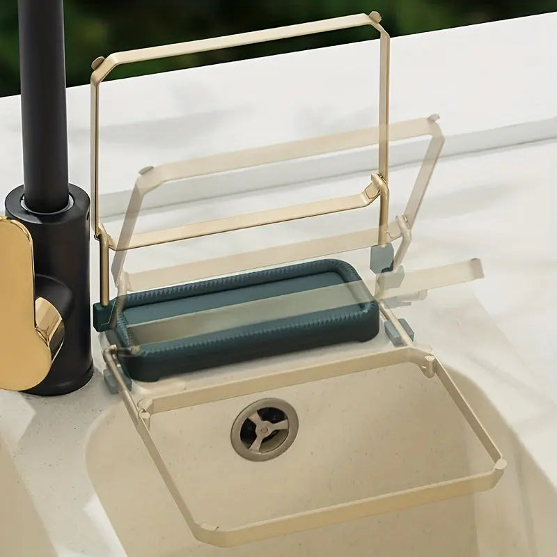 Collapsible Sink Strainer with Disposable Net – Hygienic Disposal of Food Residues