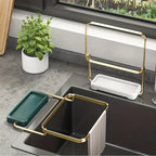 Collapsible Sink Strainer with Disposable Net – Hygienic Disposal of Food Residues