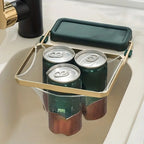 Collapsible Sink Strainer with Disposable Net – Hygienic Disposal of Food Residues
