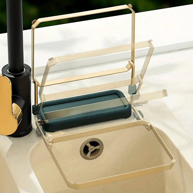 Collapsible Sink Strainer with Disposable Net – Hygienic Disposal of Food Residues