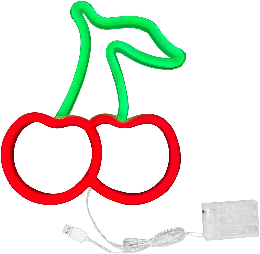 Fast Food LED Neon Light – Colorful Wall Decoration with USB Connection