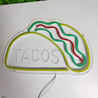 Fast Food LED Neon Light – Colorful Wall Decoration with USB Connection