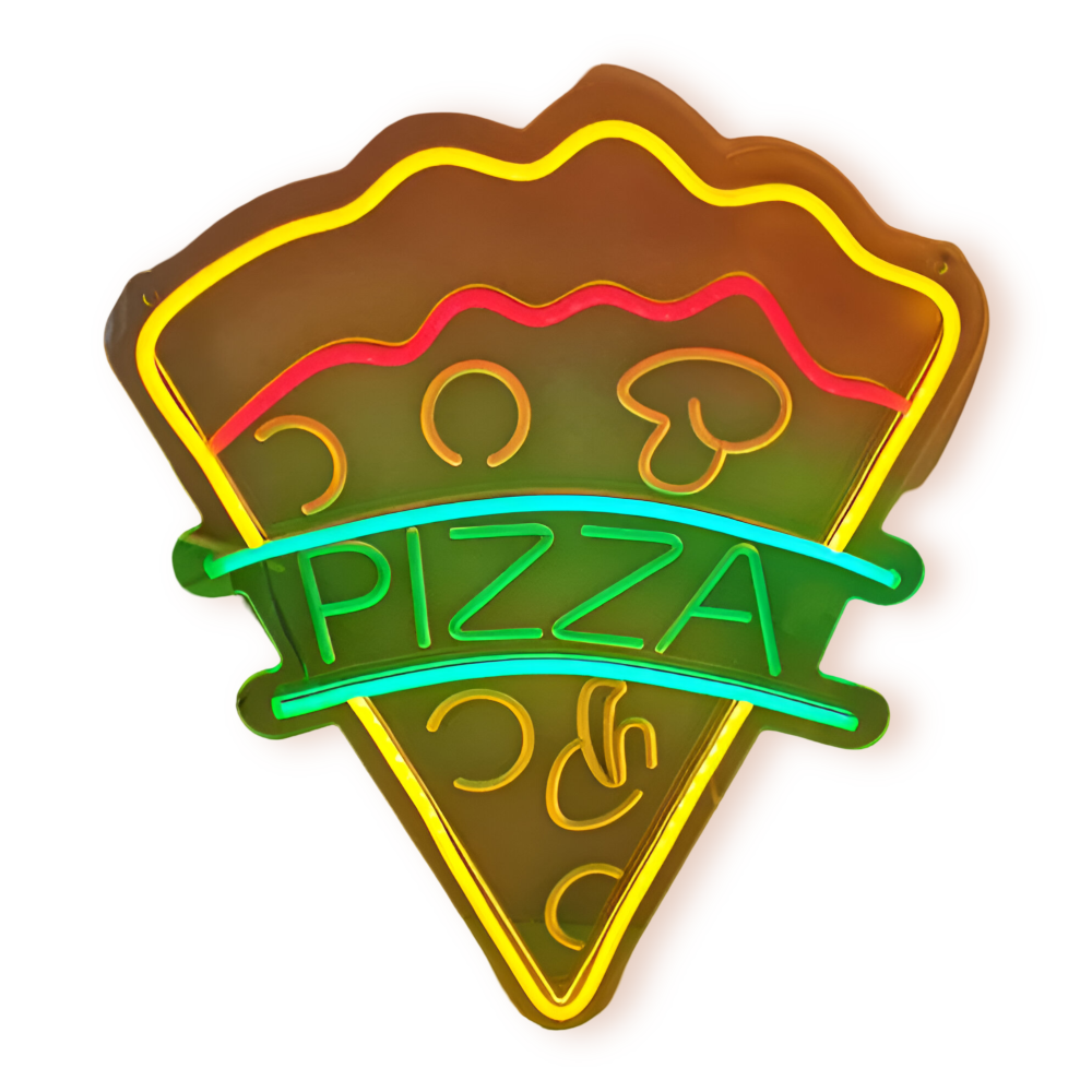 Fast Food LED Neon Light – Colorful Wall Decoration with USB Connection