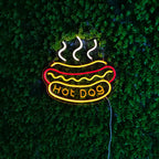 Fast Food LED Neon Light – Colorful Wall Decoration with USB Connection