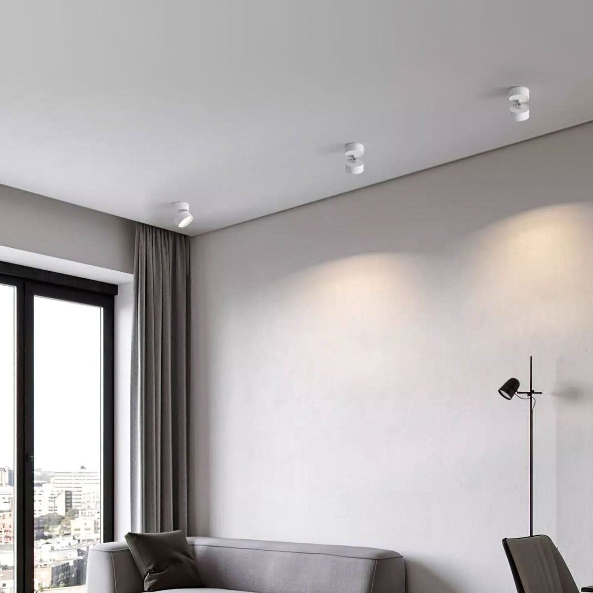 Adjustable Surface LED Ceiling Light Warm White