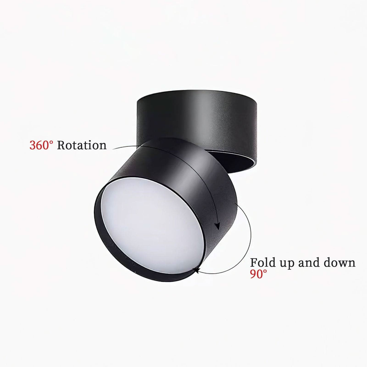 Adjustable Surface LED Ceiling Light Warm White