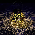 AquaGlow – Waterproof Solar LED Garden Hanging Light