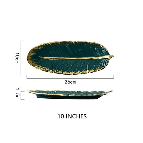 Federkeramik plate
