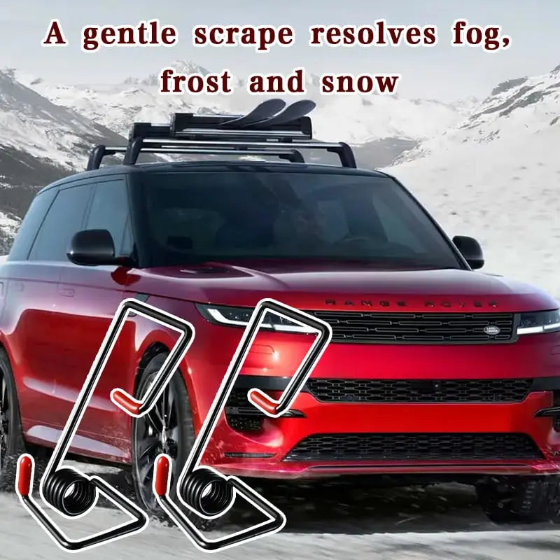 Spring booster for windshield wipers – Better cleaning