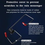 Spring booster for windshield wipers – Better cleaning
