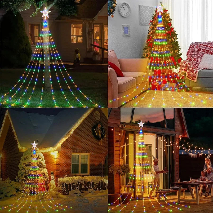 Fairy string lights | LED outdoor Christmas lighting