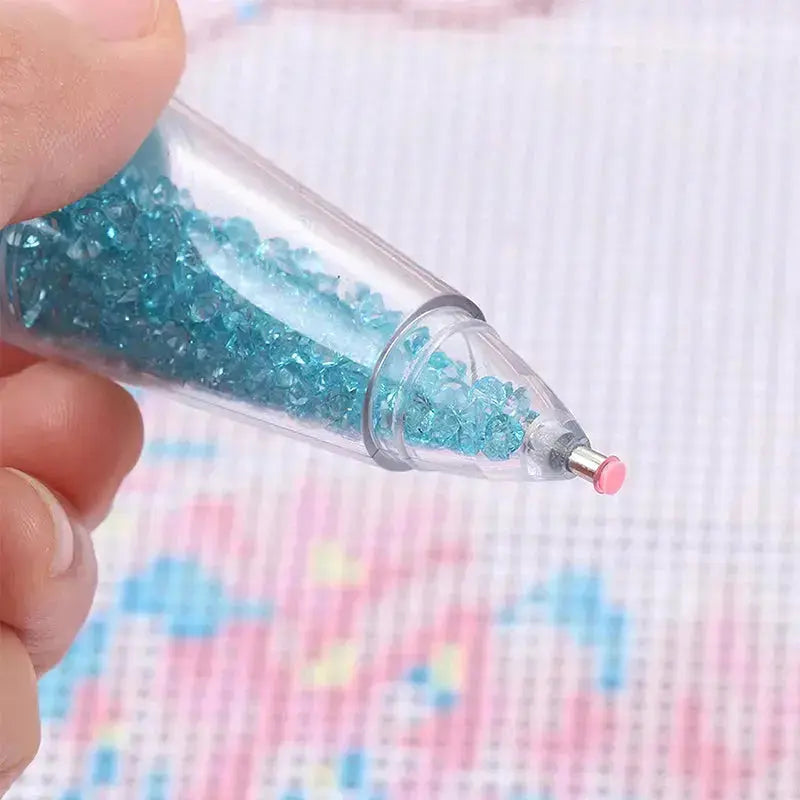 Diamond art pen for nail design and craft projects