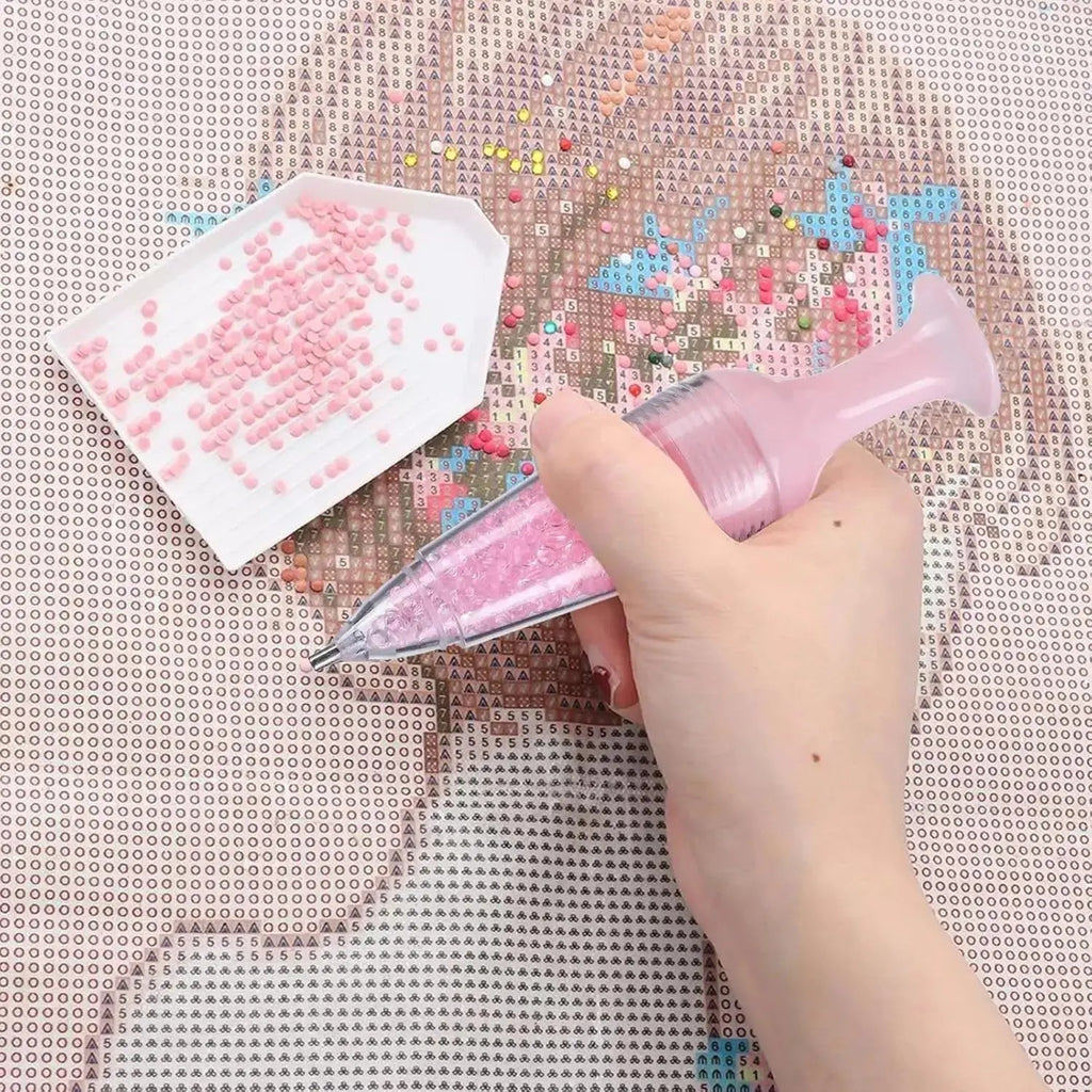 Diamond art pen for nail design and craft projects