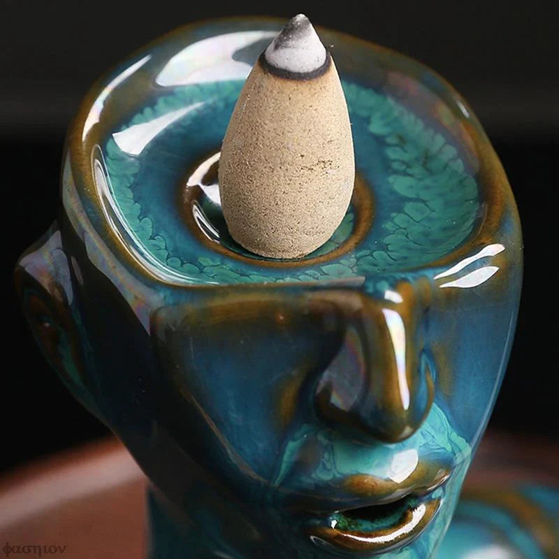 Female Form Backflow Incense Holder