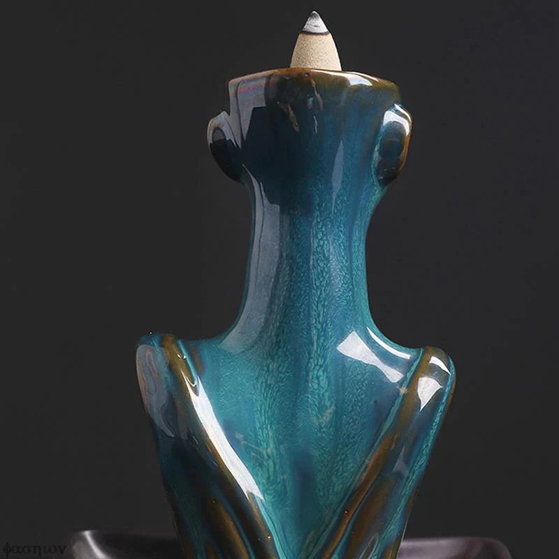 Female Form Backflow Incense Holder