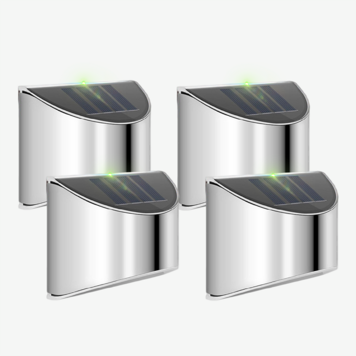 Stainless Steel Solar LED Outdoor Wall Light