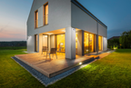 Stainless Steel Solar LED Outdoor Wall Light