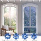 Window mirror film for privacy, UV & heat pRedection