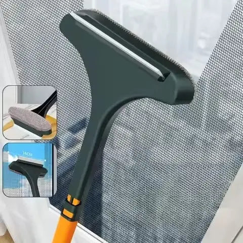 Window brush for fly screens & net windows – Clean quickly & thoroughly
