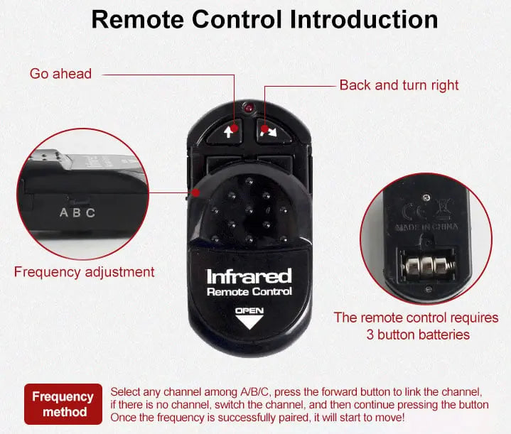 Remote-controlled Cockroach – Realistic Crawling Effect with Glowing Eyes