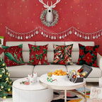 Festive Christmas cushion covers 40x40 | Decorative cushion cases