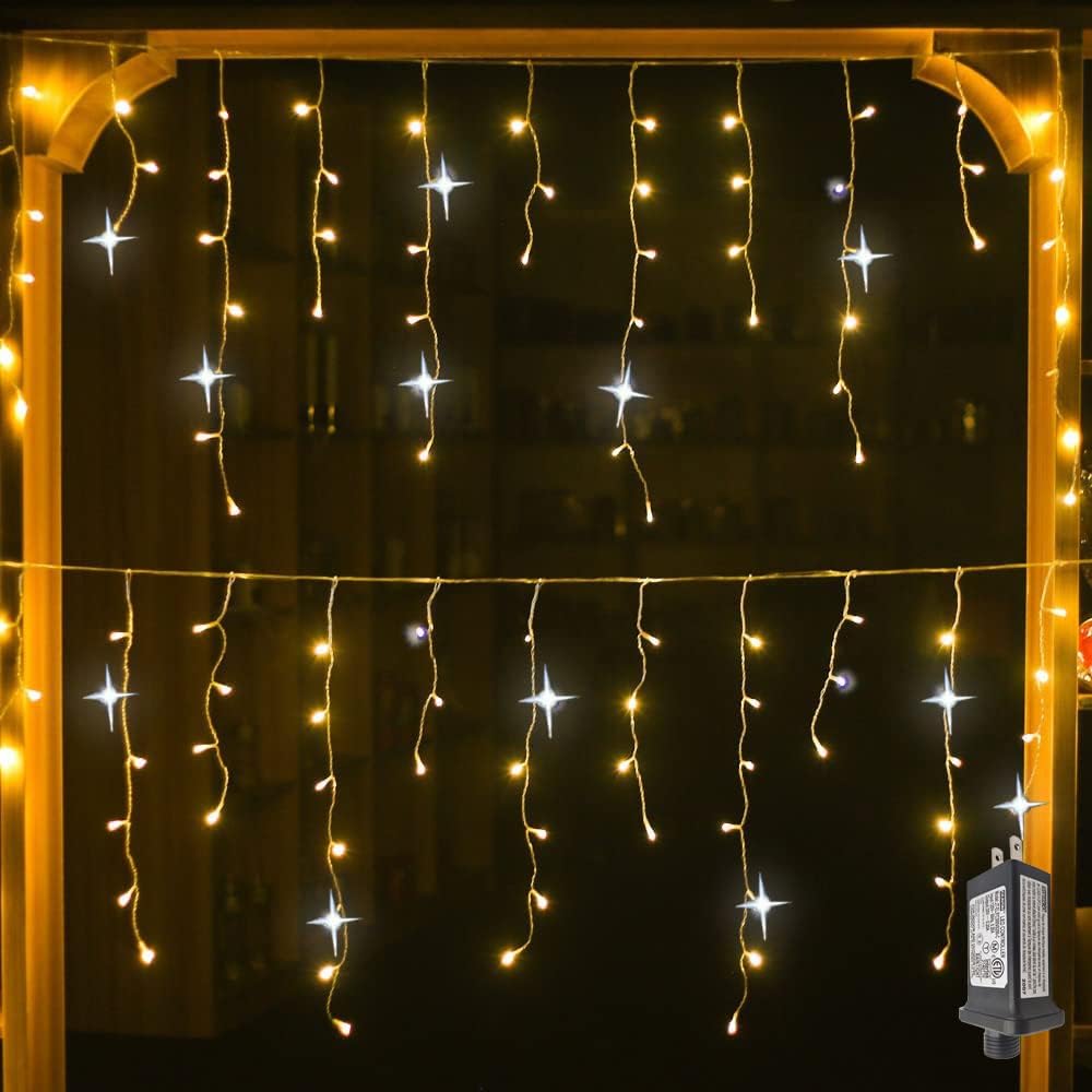 Festive Light Curtain | Christmas Lighting for Outdoor
