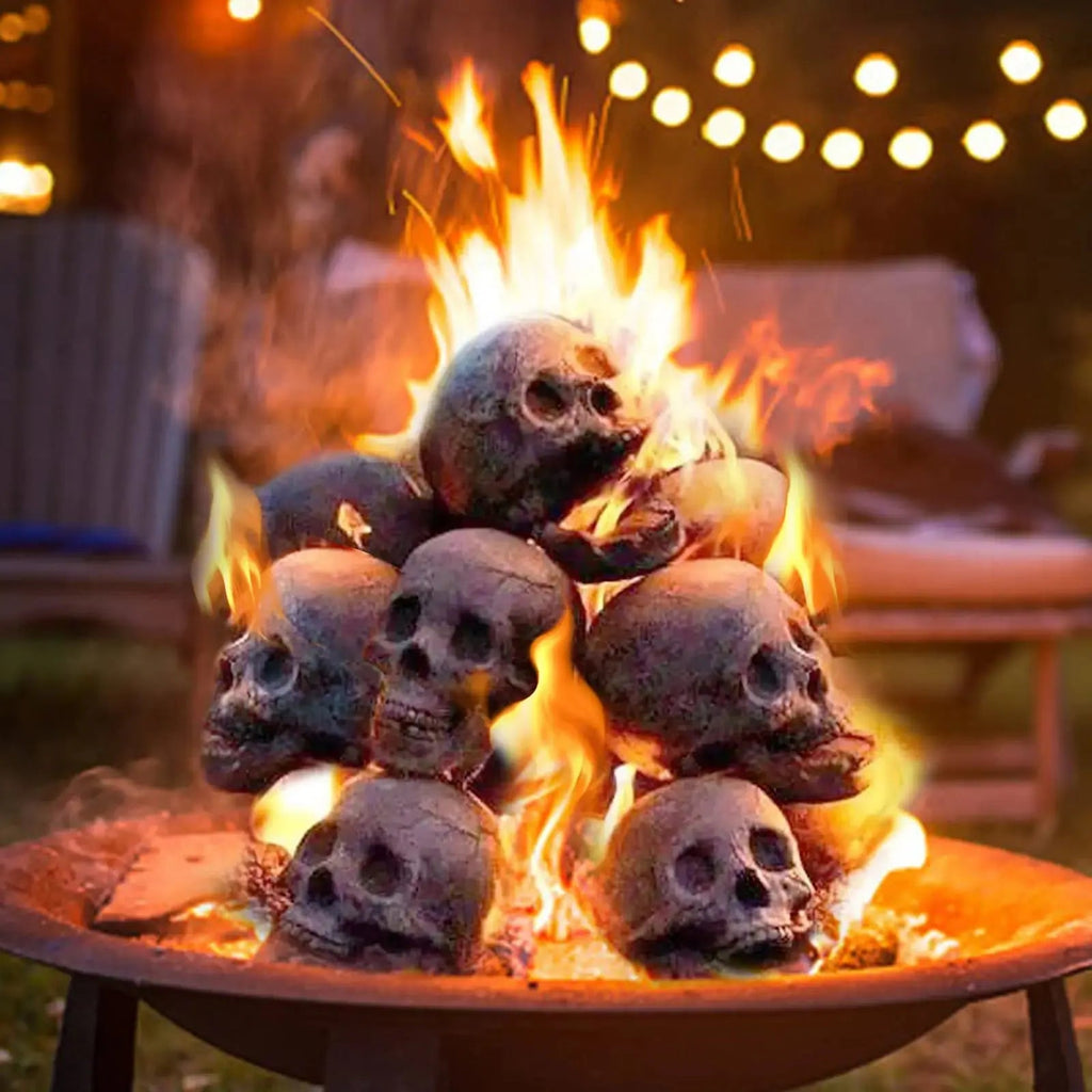 Fireproof Skull Ornament