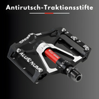 Robust Lightweight Aluminum Bicycle Pedals With Non-Slip Grip
