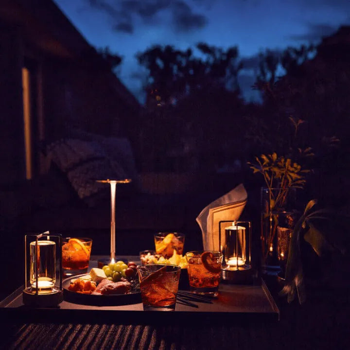 Designer LED Lamp Creating Atmospheric Light