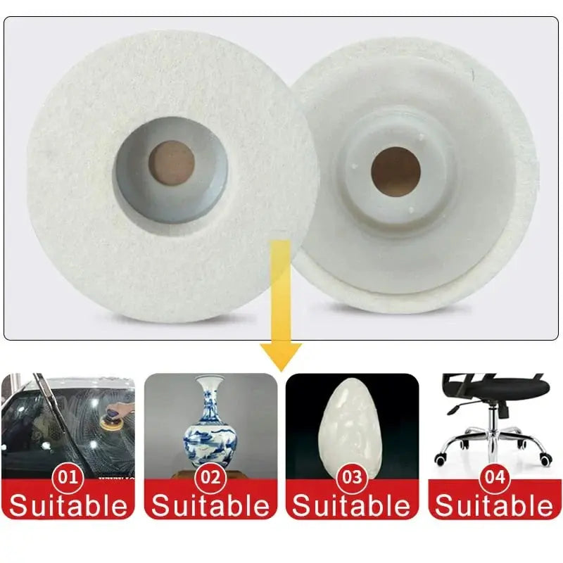 Felt Polishing Disc for Polishing and Shining