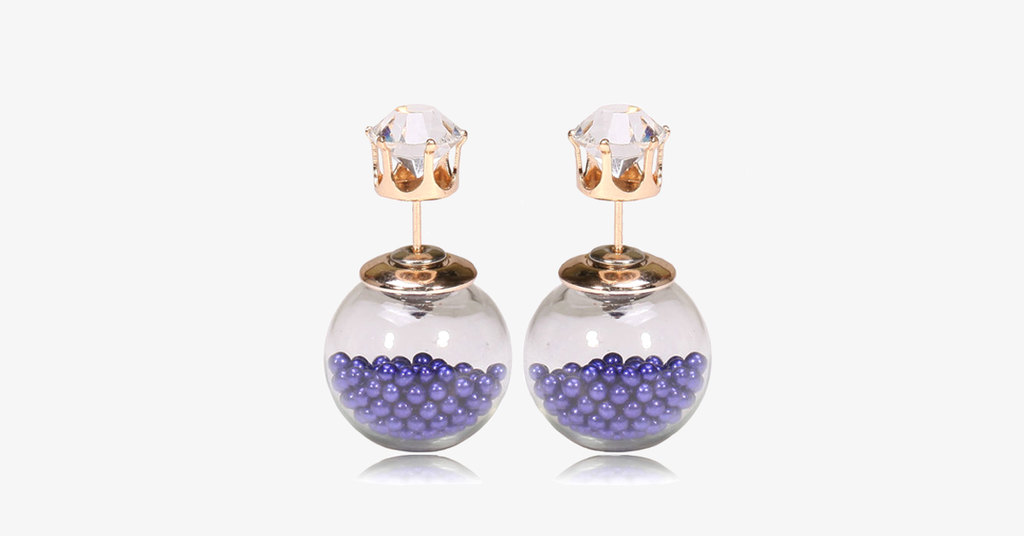Fine pearl earrings