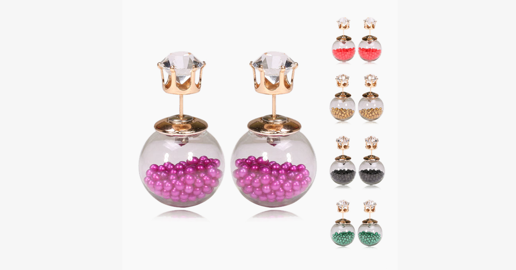 Fine pearl earrings