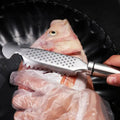 Fish scaler made of stainless steel