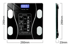 Intelligent Body Analysis Scale with App & 11 Measurement Values