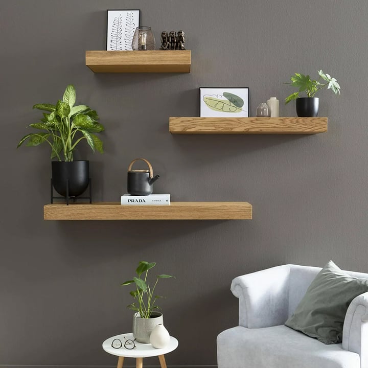 Designer secret shelf with hidden space