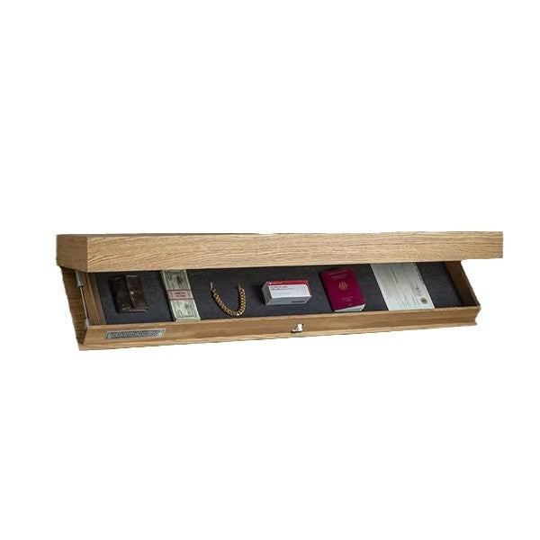 Designer secret shelf with hidden space