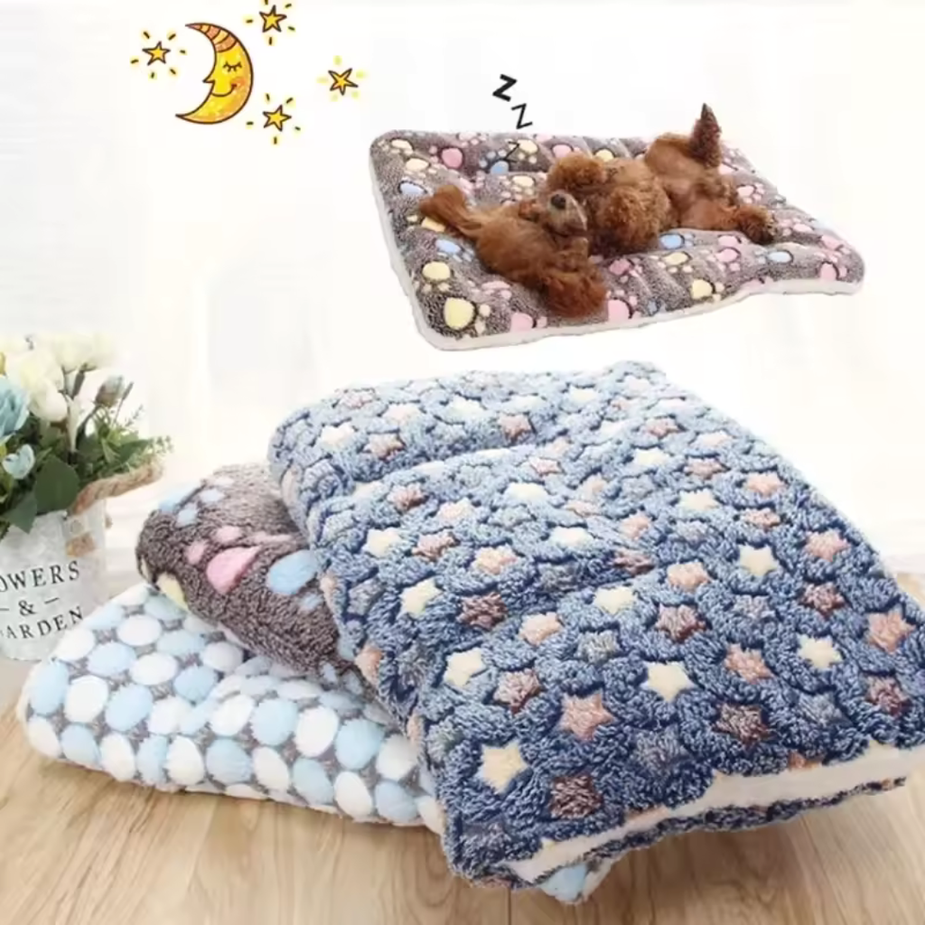 Washable dog blanket soft non-slip ideal for sofa bed and car