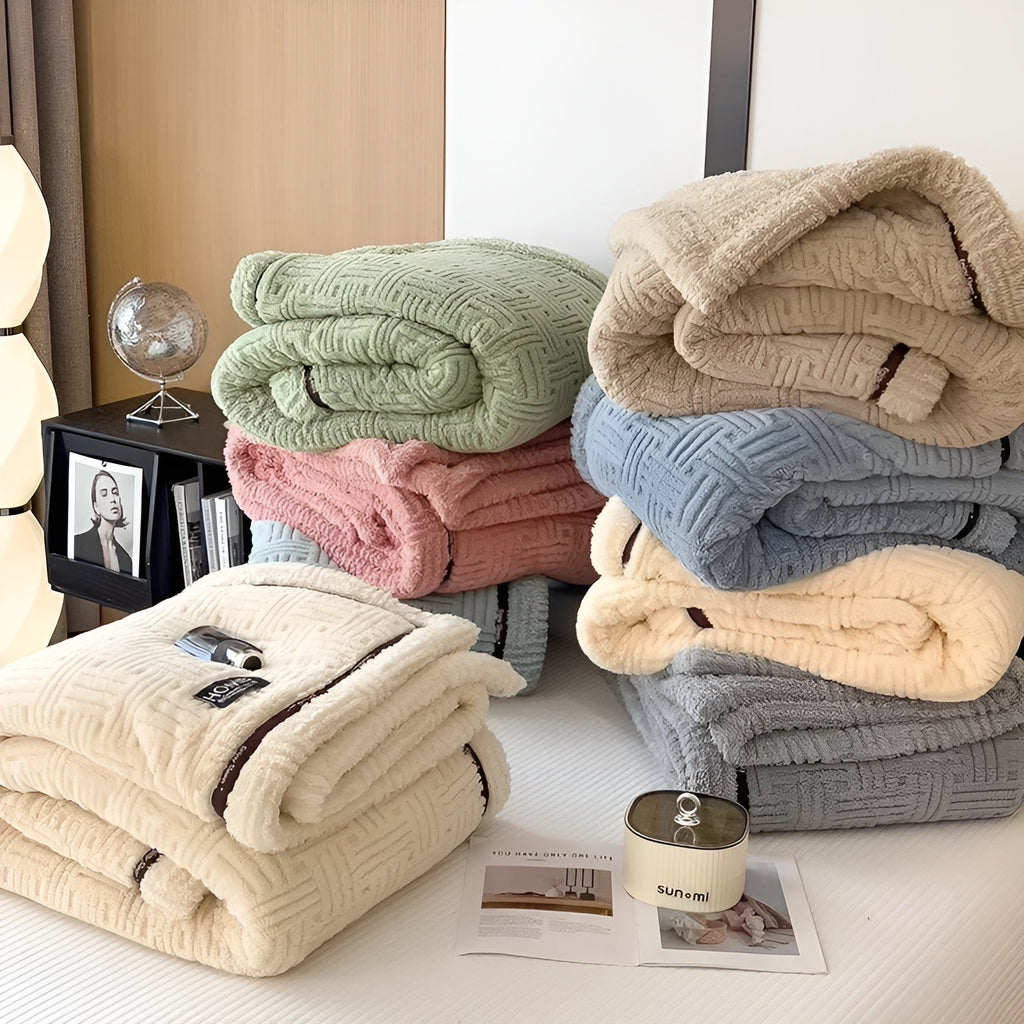 Fluffy Fleece Blanket | Soft Breathable Throw Blanket