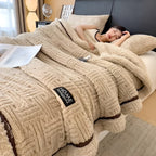Fluffy Fleece Blanket | Soft Breathable Throw Blanket