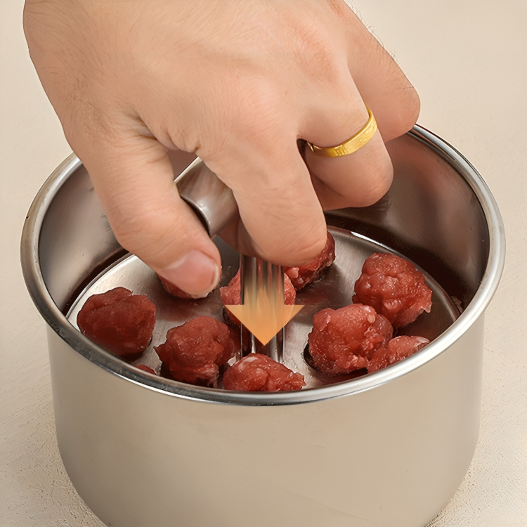 Stainless Steel Meatball Mold Equal Size Kitchen Helper