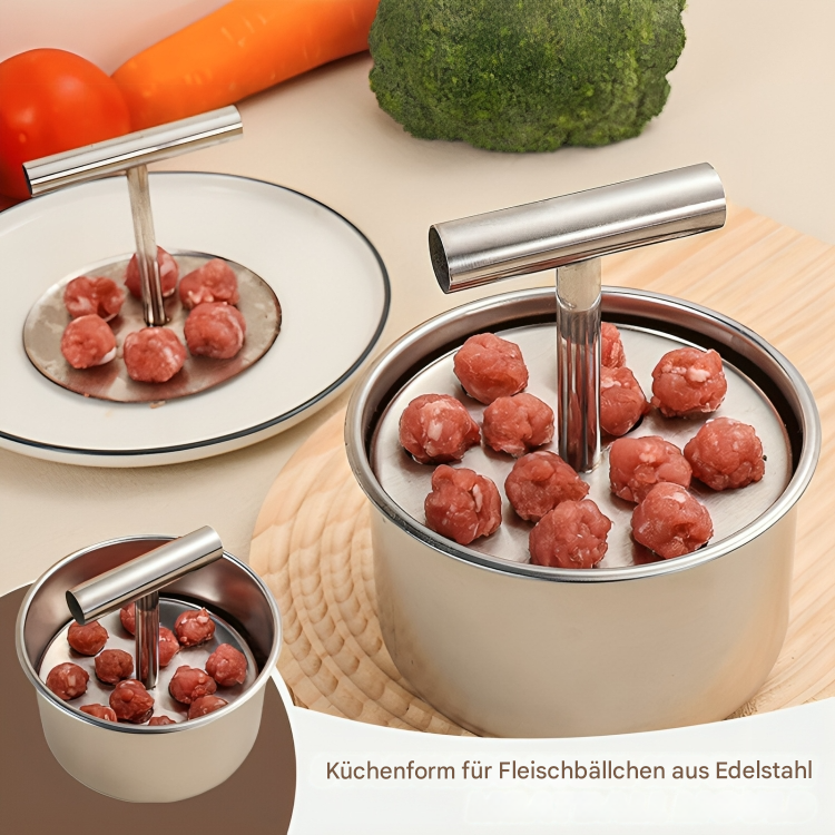 Stainless Steel Meatball Mold Equal Size Kitchen Helper