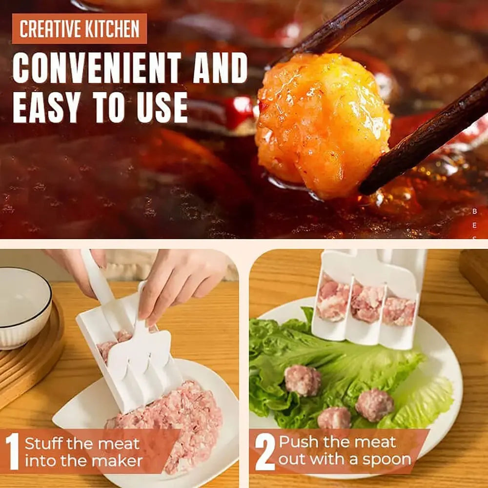 Meatball maker – Clean & time-saving portioning