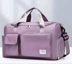 Waterproof Travel Bag with Shoe Compartment – Lightweight Weekend Bag with Plenty of Storage Space