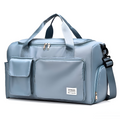 Waterproof travel bag with shoe compartment – Lightweight weekend bag with plenty of storage space