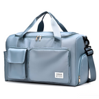 Waterproof travel bag with shoe compartment – Lightweight weekend bag with plenty of storage space