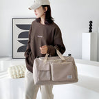 Waterproof Travel Bag with Shoe Compartment – Lightweight Weekend Bag with Plenty of Storage Space