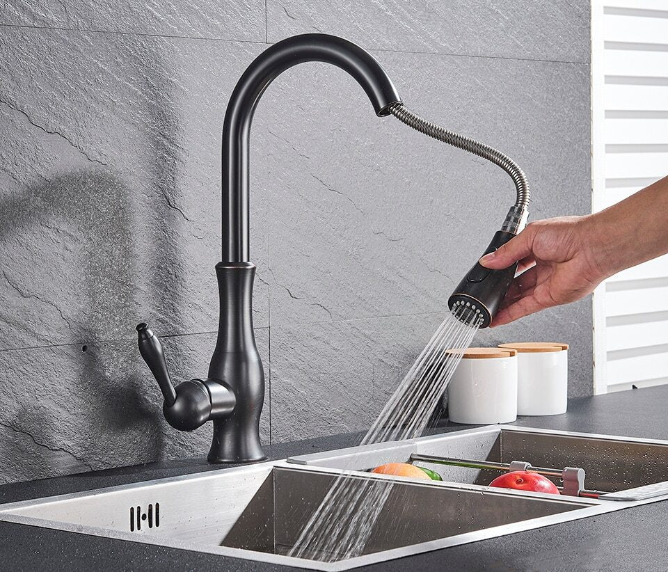 SinkFlow Pull-Out Kitchen Faucets for Modern Kitchens